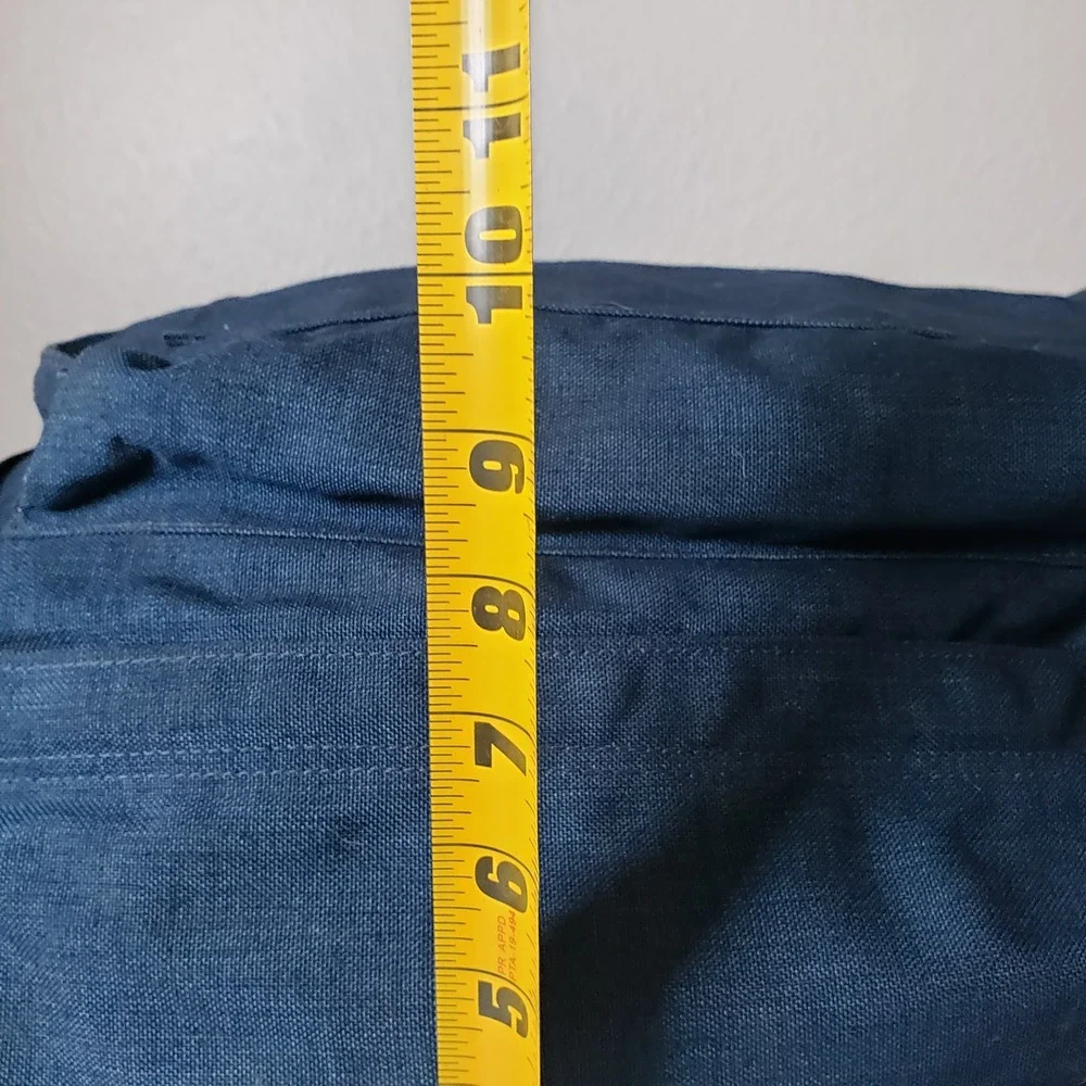 Vintage Kelty Soft Pack Duffle Bag Navy Blue Travel‎ Pack Expandable Luggage